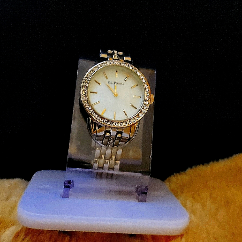 Kim Rogers Silver Braclet Style Watch